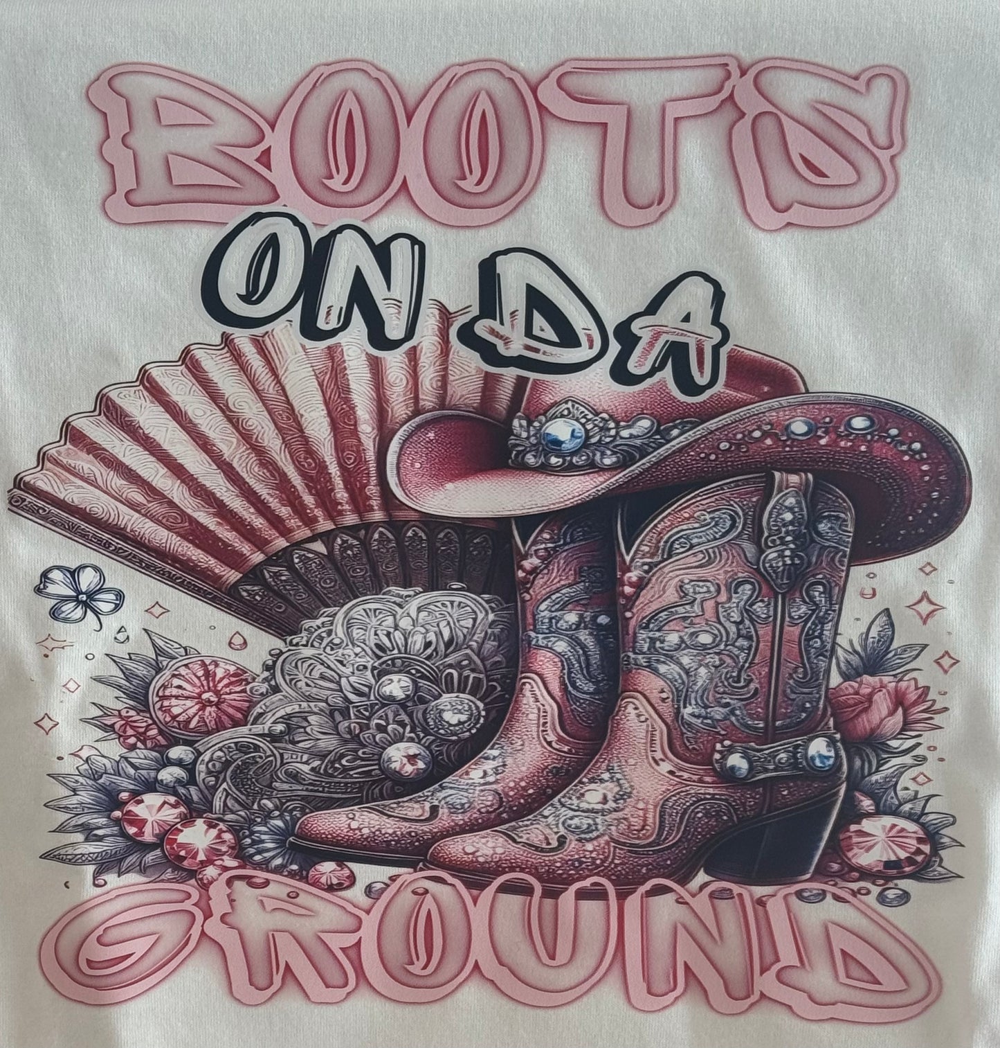 Boots On DA Ground "Pink Logo"