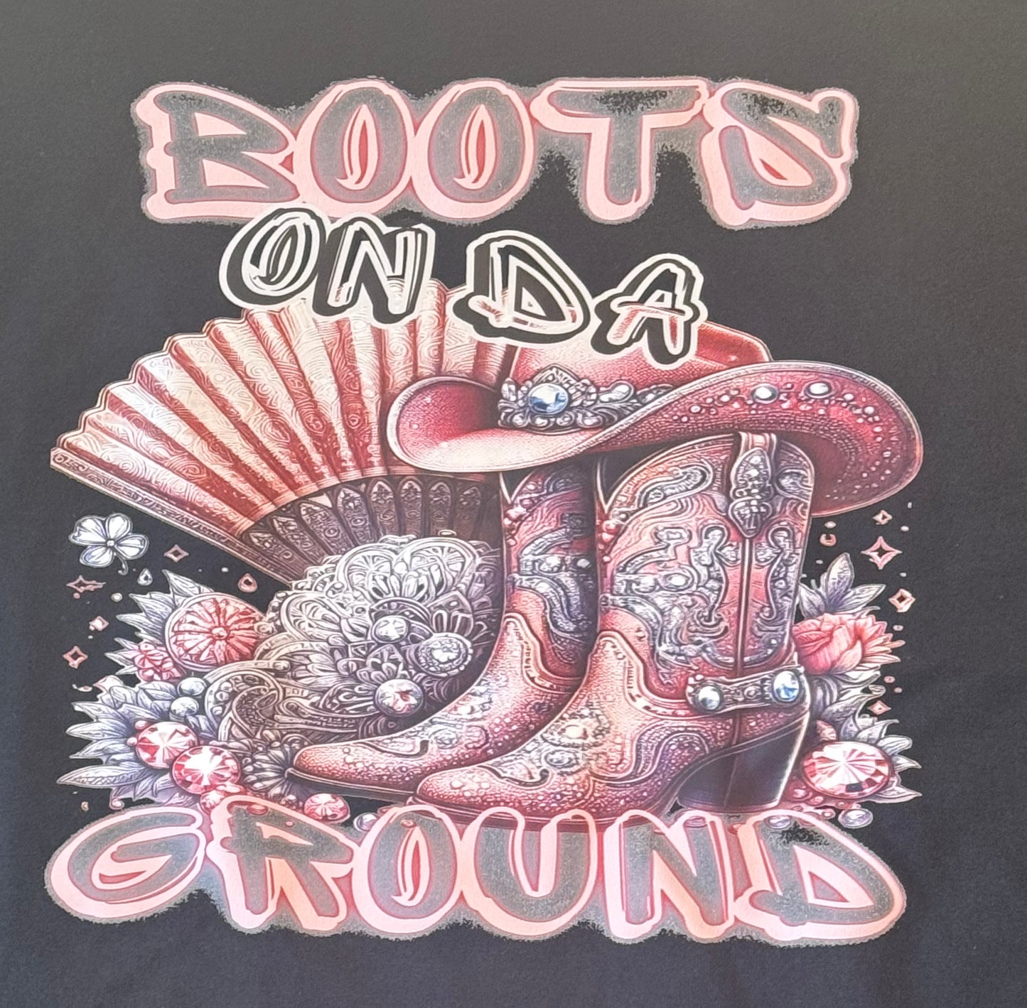 Boots On DA Ground "Pink Logo"