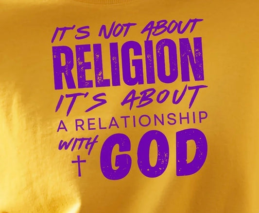 It's Not About Religion