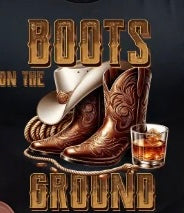 Boots On Da Ground "Brown Logo"